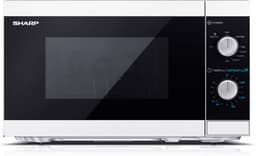 Sharp Vrijstaande magnetron YC-MG01E-W met grill 800W Wit — thumbnail 1