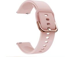Bizoule Silicone Smartwatch Bandje Belle Roze - maat 18mm