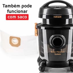 Stofzuiger met zak Haeger AQUACLEAN 1200 1200 W 9 L — thumbnail 3