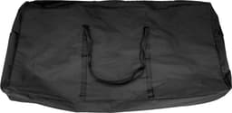 DJ Booth Meubel - 105 x 57 x 113.5 cm - Opvouwbaar Draagtas - Stretch Panelen Zwart/Wit — thumbnail 2