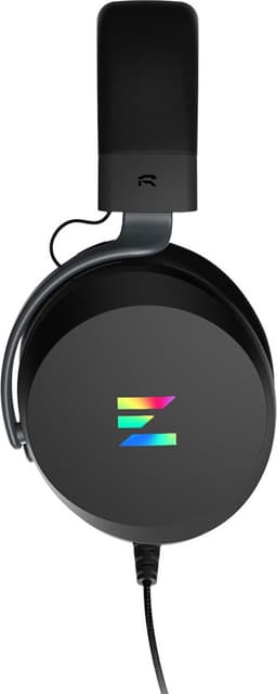Zalman ZM-HPS610 hoofdtelefoon/headset Bedraad Hoofdband Gamen Zwart — thumbnail 3