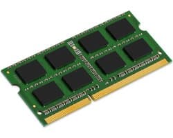 Kingston ValueRAM Werkgeheugenset voor laptop – DDR3 – 4 GB – 1 x 4 GB – Non-ECC – 1600 MHz – 204-pins SO-DIMM – CL11 – KVR16S