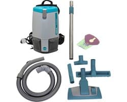 Wetrok Portavac Comfort – Ergonomische Rugstofzuiger voor Professioneel Gebruik met HEPA-H13 Filter