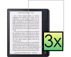 Screenprotector - 3 Stuks - Folie - Geschikt voor Kobo Sage - Ultra Clear - Bescherm Folie - Soft TPU Touch - Screen Protector - Telefoon Cover
