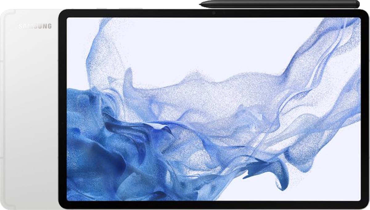 Samsung Galaxy Tab S8+ - WiFi - 128GB - Silver — afbeelding 1