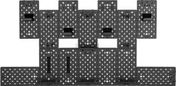 VDD Gaming - Pegboard voor controllers - Controller houder - Metaal - Zwart - 115 x 64 cm — thumbnail 4