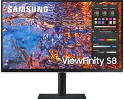 Samsung ViewFinity LS27B800PXPXEN - 4K IPS Monitor - USB-C 90w - RJ45 - 27 inch — afbeelding 1