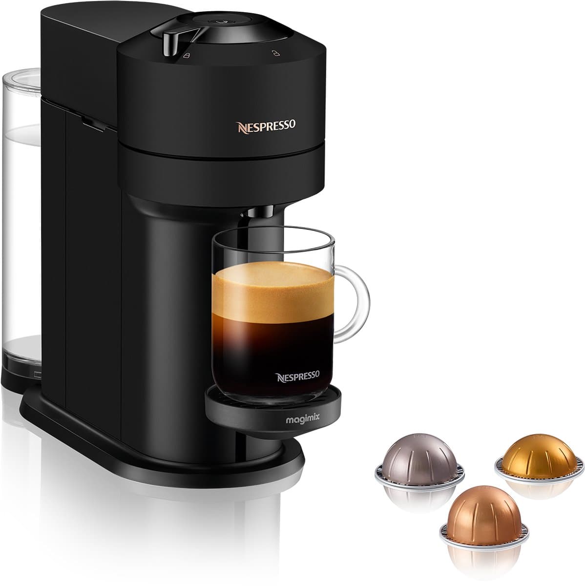 Nespresso - Magimix - Vertuo Next - Mat Zwart — afbeelding 1