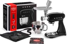 SMEG SMF23BLEU - Keukenmachine met BBQ set - Zwart - 800 W - Full Color — thumbnail 1