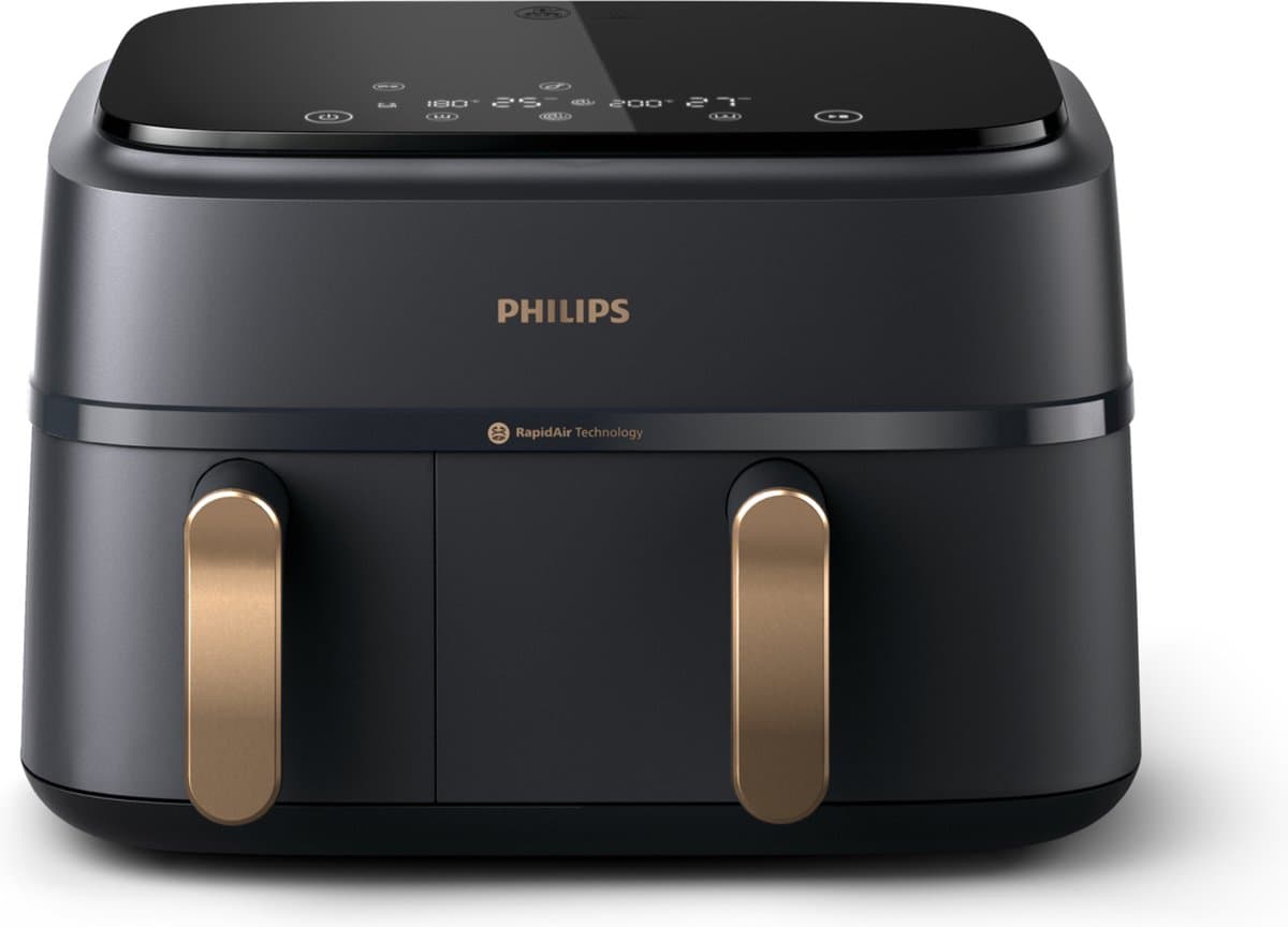 Philips 3000 serie NA352/04 - Airfryer - 9L - Dubbele mand — afbeelding 1