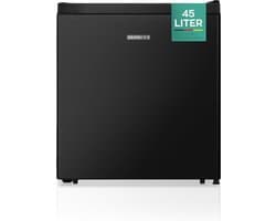 Heinrich's HKB4188SW mini koelkast met vriesvak - zwart - 45 liter