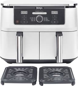 Ninja Foodi AF400EUWH Limited Edition Dubbele Airfryer XXL - Twee Kookvakken - 9.5 Liter - 2470 Watt - Dual Zone Technologie — thumbnail 9