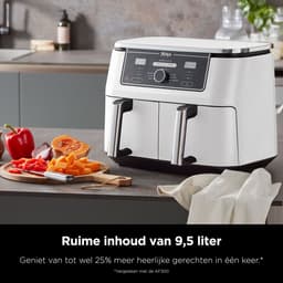 Ninja Foodi AF400EUWH Limited Edition Dubbele Airfryer XXL - Twee Kookvakken - 9.5 Liter - 2470 Watt - Dual Zone Technologie — thumbnail 10