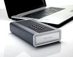 iStorage diskAshur DT2 - externe harde schijf - 10 TB - Cijfercode - Zwart - Grafiet — thumbnail 5