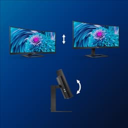 Philips 346E2CUAE - QHD Curved Ultrawide Monitor - USB-C 65w - EPEAT & TCO - 34 Inch — thumbnail 4