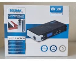 Auto Power Bank BOSMA - Jump Starter- 12V - 9900 mAh - 200A -BOSMA - Phone/laptop charger