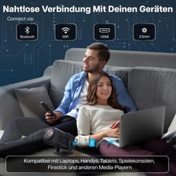 Kleine Smart Projector met Korte Afstand voor Mobiele Telefoon - LED Beamer en Android TV Mini Beamer — thumbnail 5