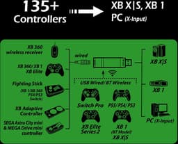 Brook Wingman XB3 Super Converter. Gebruik XBOX,PS3,PS4,PS5,Switch Controllers op de XBOX X|S|1 of PC — thumbnail 4
