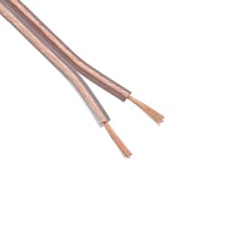 Goobay Luidsprekerkabel 25 m transparant, 2 x 1,5 mm² OFC-koper met polariteitsmarkering, flexibele PVC-mantel, voor hifi-systemen en luidsprekers — thumbnail 4