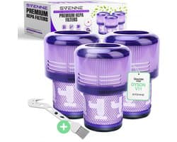 SVENNE® Hepa Filter voor Dyson V11 & V15 - Herbruikbaar en Wasbaar - Onderdelen voor Dyson - Duurzaam - 3 Stuks