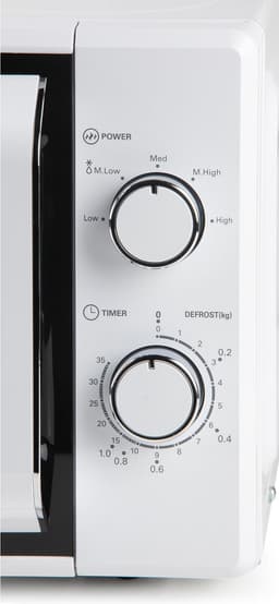 DOMO DO3120 Microgolfoven solo - 20 L - 800 W - wit — thumbnail 5