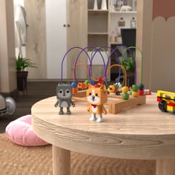 Mobility on Board Dancing Animal Wolf Draadloze stereoluidspreker Grijs 3 W — thumbnail 3