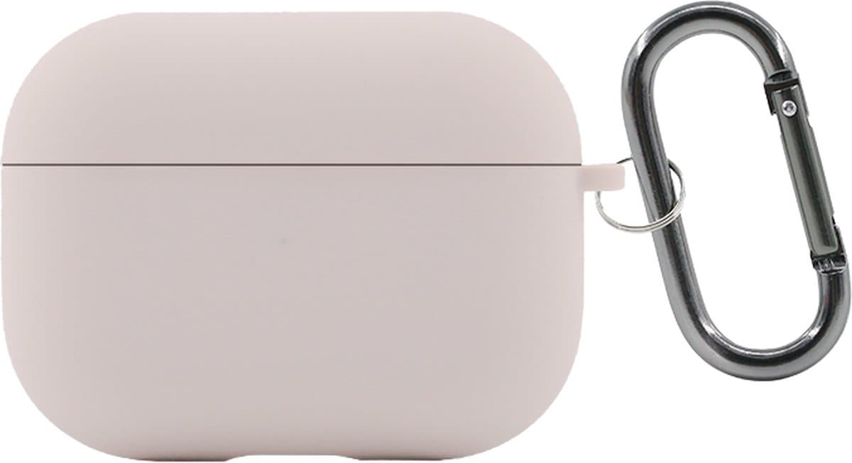 Siliconen Case voor Apple AirPods Pro en Pro 2 – Schokabsorberende Beschermhoes met Clip – Val- en Krasbestendig – Zacht Silicone Hoesje – Ondersteunt Draadloos Opladen – Perfecte Pasvorm – Stijlvol en Duurzaam – Oud Roze — afbeelding 1