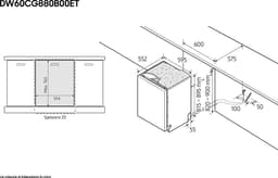 Samsung DW60CG880B00ET vaatwasser Volledig ingebouwd 14 couverts — thumbnail 7