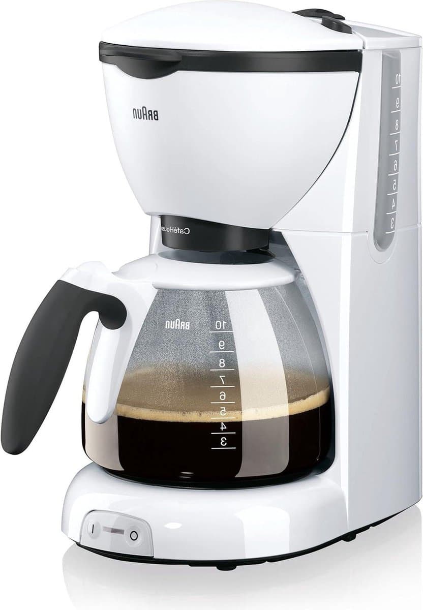 PurAroma KF 520/1 Koffiezetapparaat - 10 Kopjes - OptiBrew-Technologie - Anti-Drup Systeem - 1100W - Wit — afbeelding 1