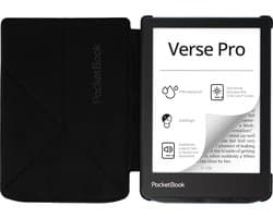 PocketBook - Origami Shell Cover - Beschermhoes - Verse Lite, Verse, Verse Pro - Zwart