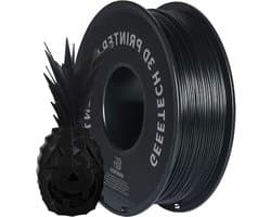 175 mm zwart ABS 3D printer filament - 1KG spoel