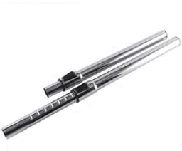Robuuste roestvrijstalen verlengbuis voor stofzuigers en compatibele vervangingsbuis voor stofzuigers- 32 gauge- intrekbaar- totale lengte 470 mm — thumbnail 1