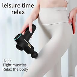 Spiermassageapparaat met 8 massagekoppen, 99 intensiteitsstanden, LED-display, oplaadbare lithiumbatterij, USB-oplaadfunctie en opbergtas — thumbnail 2