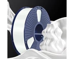 SUNLU PLA+ SILK filament 1.75mm 1kg Wit