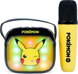 Pokémon - karaoke set voor kinderen - draadloze microfoon en speaker - met lichteffecten - stemvervorming — thumbnail 3