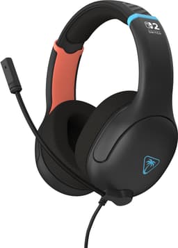 Turtle Beach Airlite Fit - Gaming Headset - Nintendo Switch 1/2 - Charcoal Black — thumbnail 1