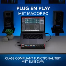 Akai Professional LPD8 - USB MIDI-Controller met 8 Responsieve MPC-Drumpads voor Mac en PC, 8 Toewijsbare Knoppen en Muziekproductiesoftware — thumbnail 5