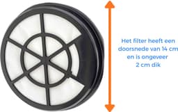 Kleanburg® - Geschikt voor Bosch Serie 2 (zonder zak) 3 delige Filter Set - Vervanger voor 17001740 en 12025213 — thumbnail 1