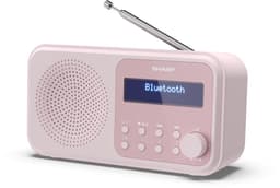 Sharp DR-P420 ROZE draagbare radio met klok — thumbnail 1