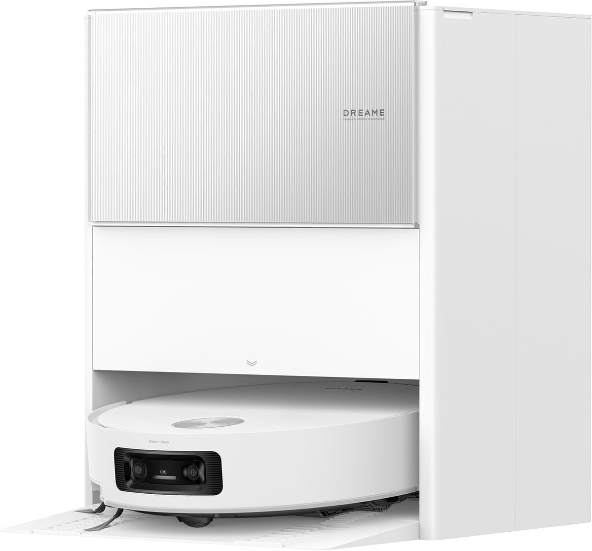 Aqua10 Ultra Roller Complete White - Robotstofzuiger met dweilfunctie – 30.000Pa Zuigkracht – AquaRoll™ & ThermoHub™ 100°C zelfreiniging – Tapijtveilig & slim Omnesight™ 2.0 navigatie – Voor harde vloeren & drempels — afbeelding 1