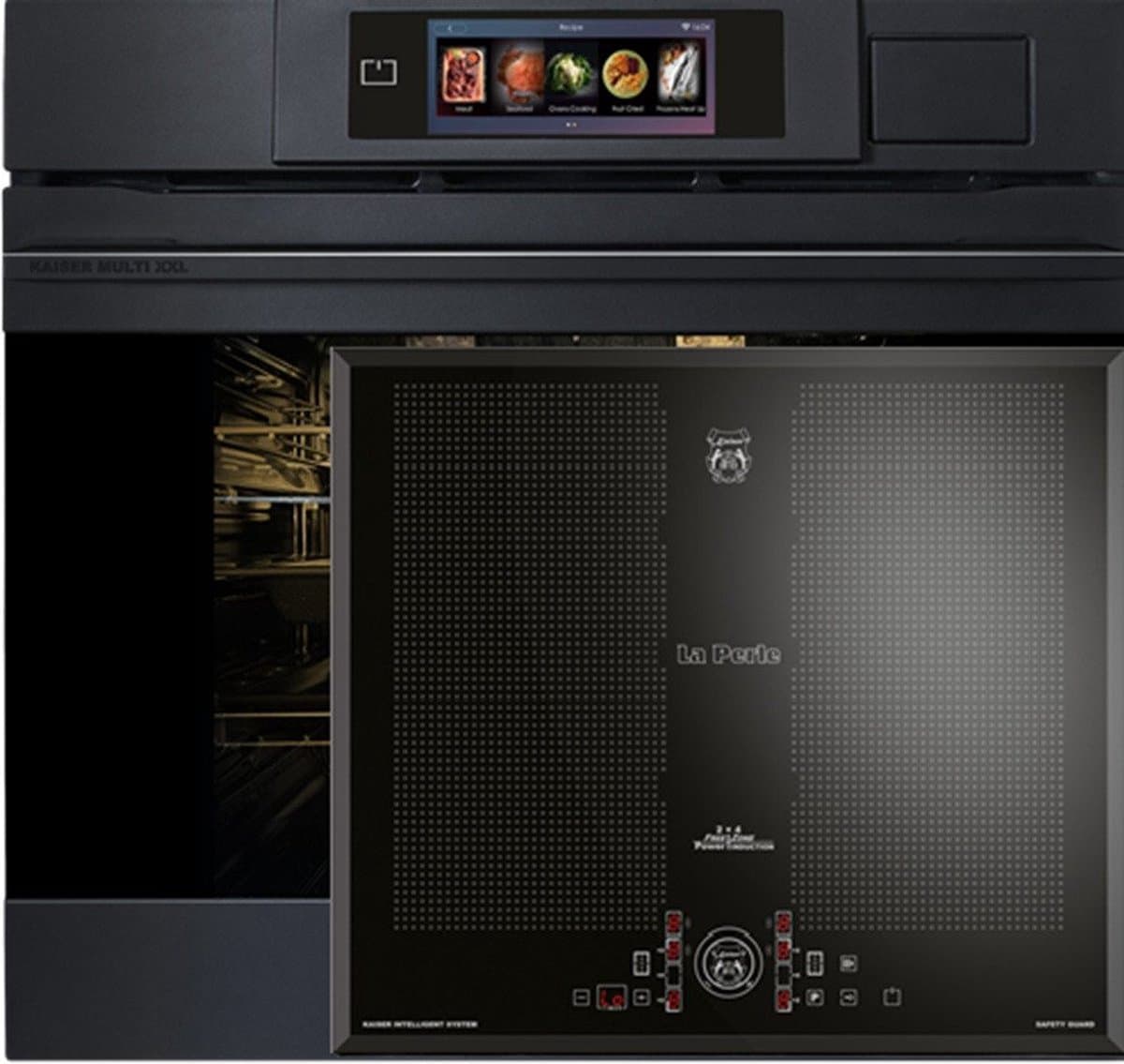 Inbouwoven - KAISER - EH 6341 - XXL Multi 37, multifunctionele - elektrische - stoomoven met stoomreiniging - 60 cm + KCT 61 FI - inductiekookplaat - 60 cm - FREE ZONE met 2 FLEX inductiezones — afbeelding 1