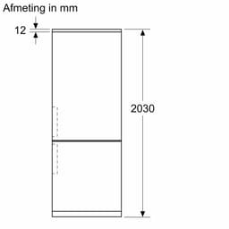 Siemens KG39N2ICF - iQ300 - Koelkast - Koel-vriescombinatie - Vrijstaand - 203 cm x 60 cm - RVS - Energielabel C - Total noFrost: nooit meer je vriezer ontdooien - hyperFresh 0°C lade: meer ruimte voor groente en fruit — thumbnail 4