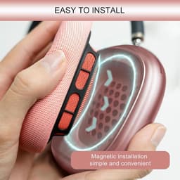 Geschikt voor Vervangende oorhoesjes voor Apple AirPods Max - Geupgradeerde oorhoesjes - Magnetische oorhoesjes voor AirPods Max (Roze) — thumbnail 2
