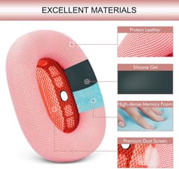 Geschikt voor Vervangende oorhoesjes voor Apple AirPods Max - Geupgradeerde oorhoesjes - Magnetische oorhoesjes voor AirPods Max (Roze) — thumbnail 5