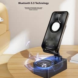 Crrynuo - Bluetooth Speaker - Telefoonhouder - Powerbank - Draadloze Speaker - 1 Stuk - 3-In-1 - Zwart — thumbnail 1