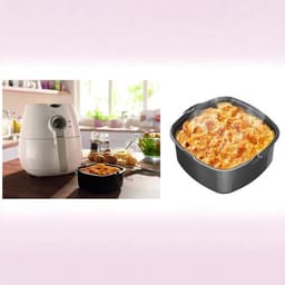Airfryer antiaanbak cake bakvorm mand bakvorm airfryer keuken airfryer accessoires bakvorm mand — thumbnail 6