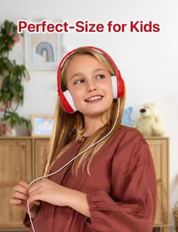 Koptelefoon kinderen met draad - Kinderkoptelefoon - Bedrade hoofdtelefoon - Veilig volume - School - Tablet - Laptop - Reizen - Muziek luisteren — thumbnail 3