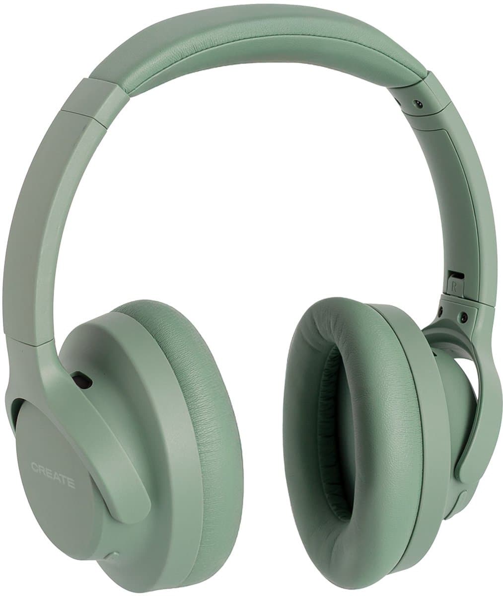CREATE - Draadloze over-ear koptelefoon met ruisonderdrukking - Sage - HEADPHONES ANC STUDIO — afbeelding 1