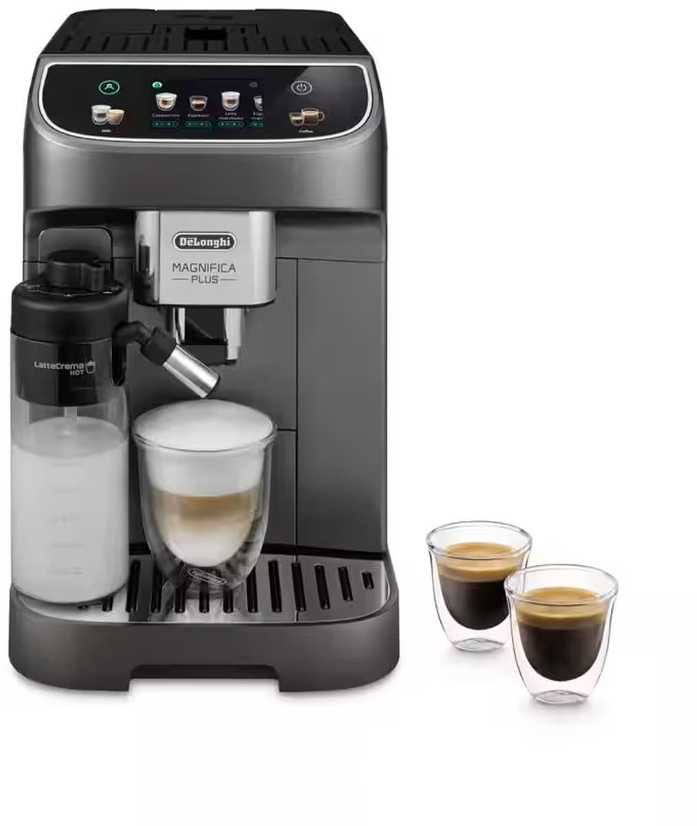 Delonghi Magnifica Plus ECAM320.70.TB - Volautomatische espressomachine - Titanium zwart — afbeelding 1