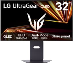 LG UltraGear 32GX850A-B - 4K OLED Gaming Monitor - Dual-Mode - 165hz-330hz - 32 inch — thumbnail 1